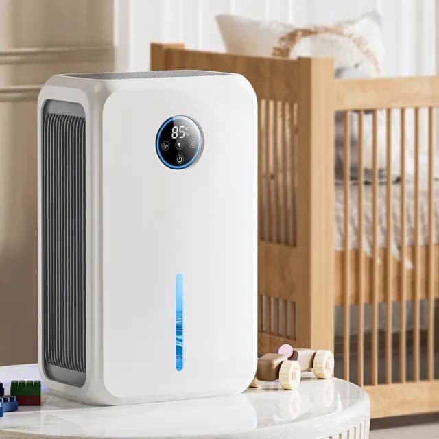 【VWV】除濕機 空氣清凈機 空氣凈化器(客廳臥室家用 遠程遙控 可定時/靜音/滿水自停 2.2L大容量)