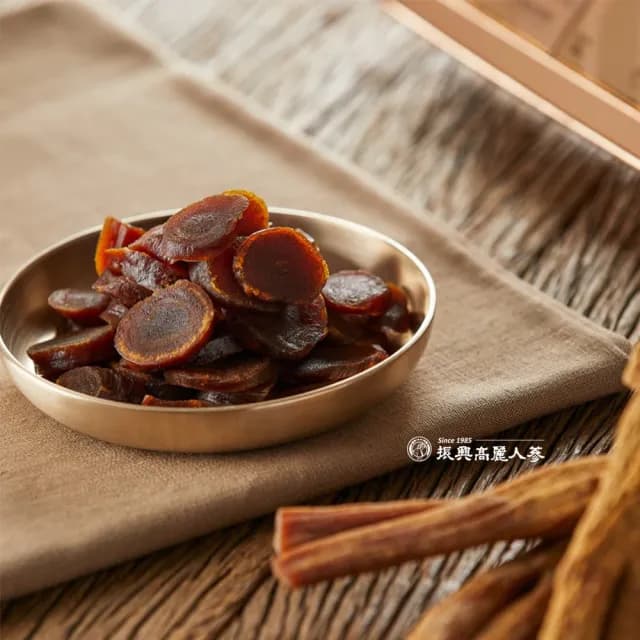 【振興高麗人蔘】蜂蜜高麗紅蔘切片蔘-6年根 100g*5入組(送禮首選 長輩熱愛款)