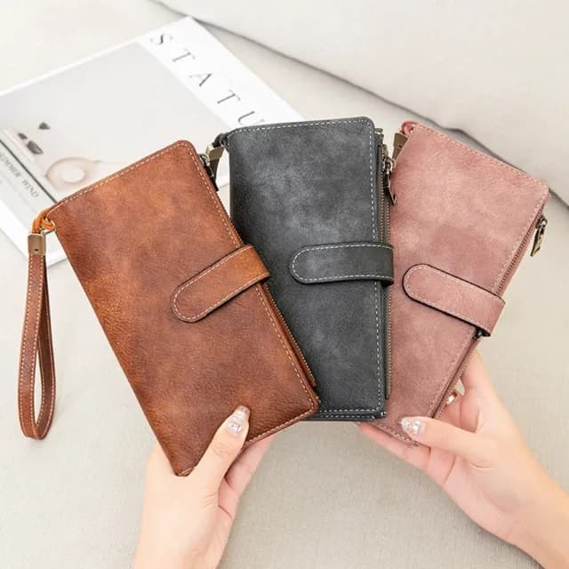 【LEEHER】雙11 長夾/錢包/皮夾/大容量/手拿包/韓系長夾/簡約百搭/多卡位錢包
