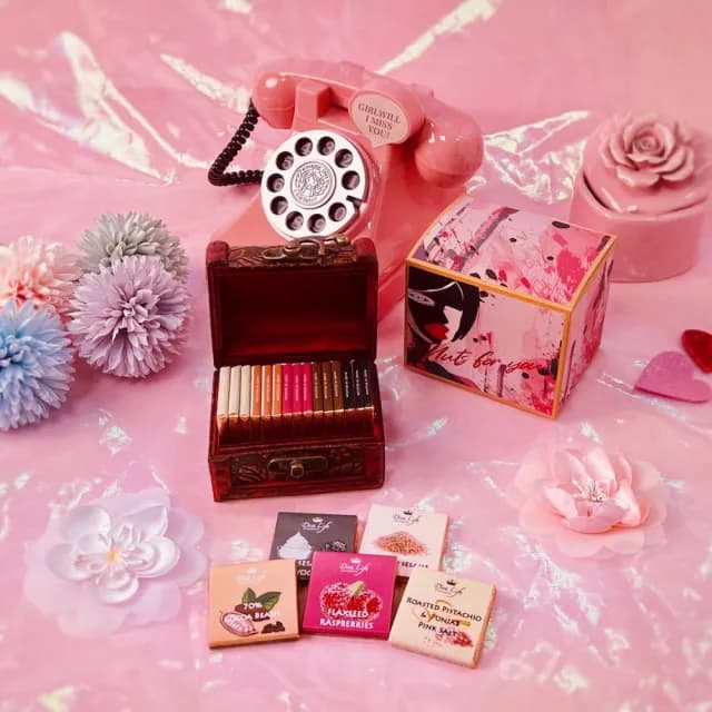 【Diva Life】聖誕胡桃鉗 比利時巧克力片12入迷你珠寶盒(交換禮物)