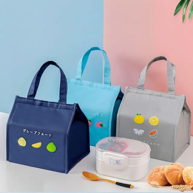 【E.City】情人節禮物 日系水果保溫野餐便當包
