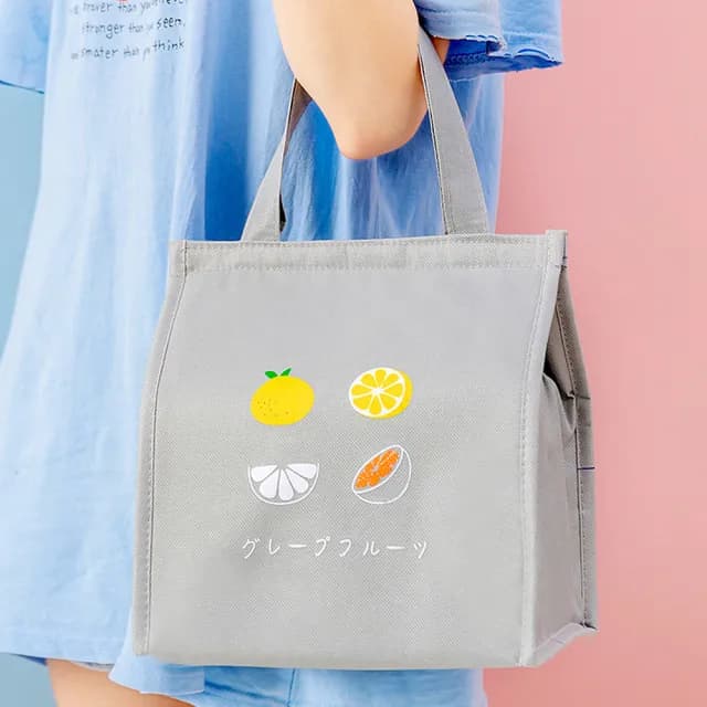 【E.City】情人節禮物 日系水果保溫野餐便當包