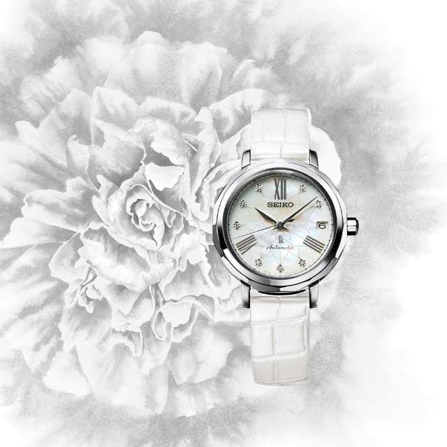 【SEIKO 精工】Lukia系列 銀座 25周年紀念 真鑽機械腕錶 母親節 禮物 推薦(SPB133J1/6R35-00N0W)