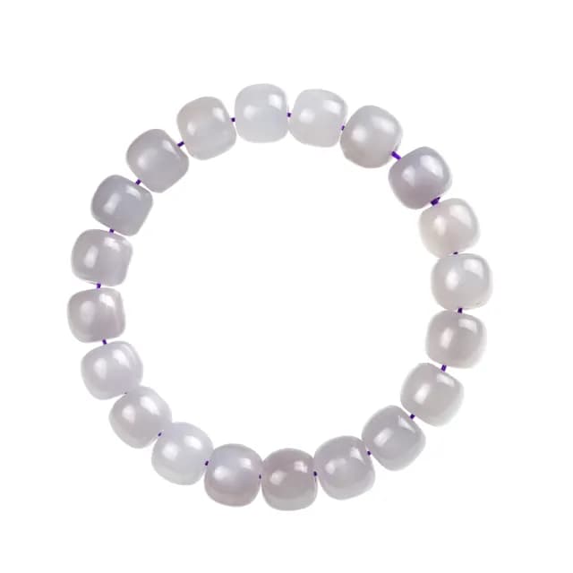 【開運方程式】煙紫和田玉10mm手鍊(招財、擋煞、保平安和闐玉手珠)