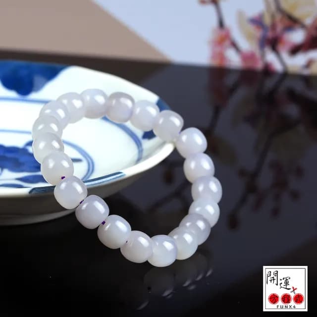 【開運方程式】煙紫和田玉10mm手鍊(招財、擋煞、保平安和闐玉手珠)