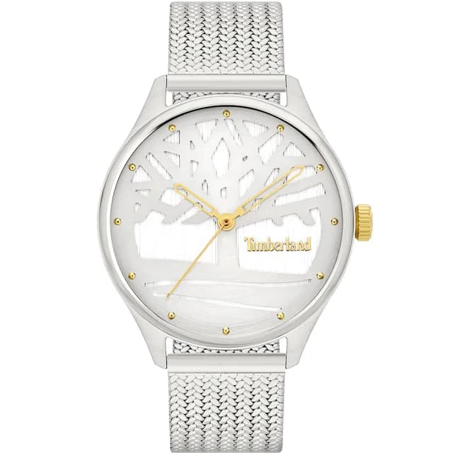 【Timberland】天柏嵐 經典大樹時尚米蘭帶女錶-38mm 禮物 送禮 推薦(TDWLG2200303)