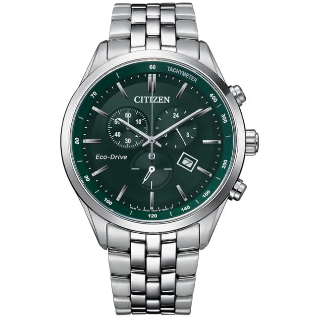 【CITIZEN 星辰】GENTS系列 光動能計時腕錶 畢業禮物 送禮 推薦(AT2149-85X)