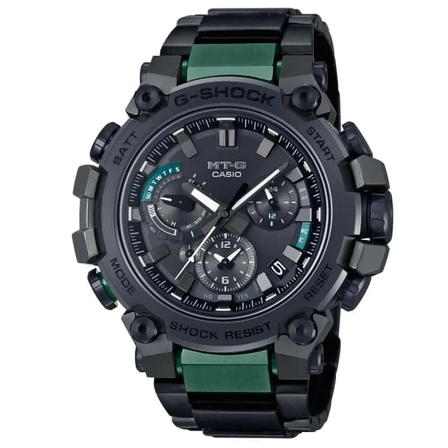 【CASIO 卡西歐】MT-G系列 雙重核心防護結構 藍牙多功能腕錶 畢業禮物 送禮 推薦(MTG-B3000BD-1A2)