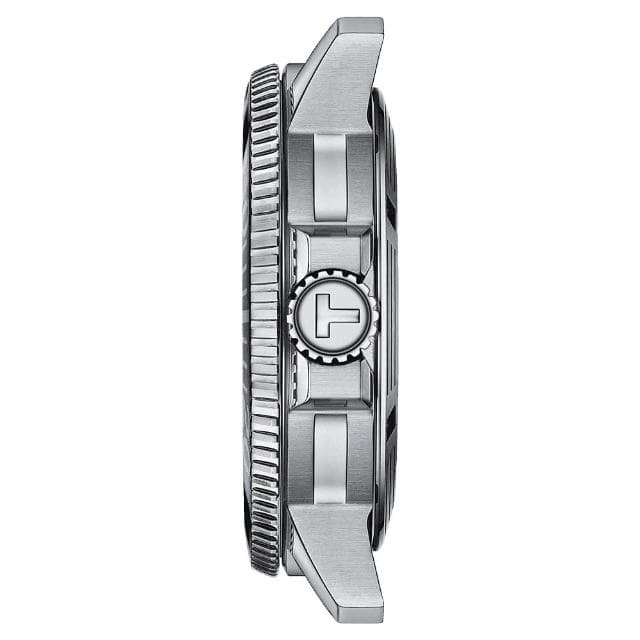 【TISSOT 天梭 官方授權】Seastar 1000 海洋之星300米潛水機械錶 母親節 禮物 送禮(T1204071104103)