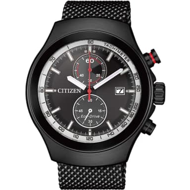 【CITIZEN 星辰】Eco-Drive  光動能計時時尚男錶 禮物 推薦(CA7015-82E)