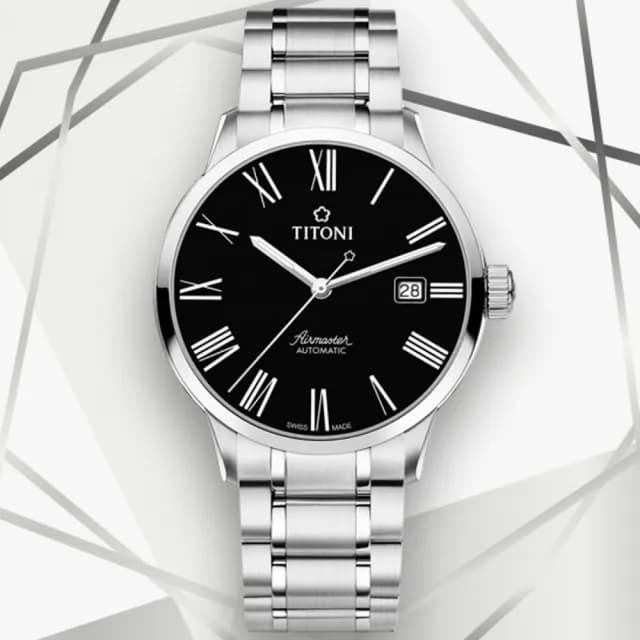 【TITONI 梅花錶】空中霸王系列 機械腕錶 畢業禮物 送禮 推薦(83733S-621)