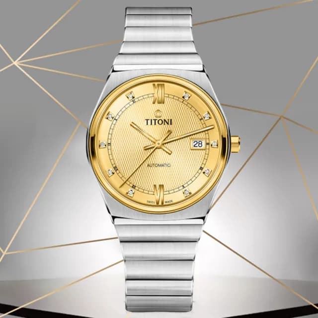 【TITONI 梅花錶】動力系列 超薄機械腕錶 畢業禮物 送禮 推薦(83751SY-631)