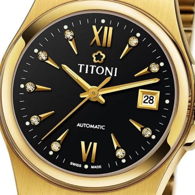【TITONI 梅花錶】動力系列 鋯石 機械腕錶 畢業禮物 送禮 推薦(23730G-515)
