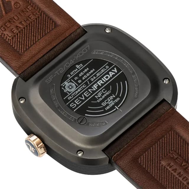 【SEVENFRIDAY】T-ART 限定版 法式鏤空自動上鍊機械錶/45mm 送禮 禮物 推薦(T2/04)