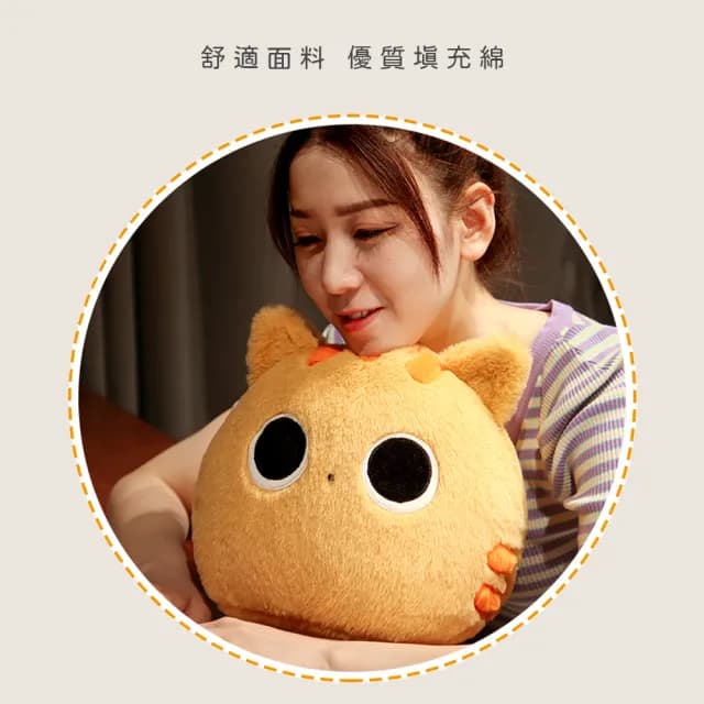【璞澤家居】超療癒 抱枕 可愛 日系 貓咪玩偶 絨毛娃娃(30cm/聖誕禮物 交換禮物)