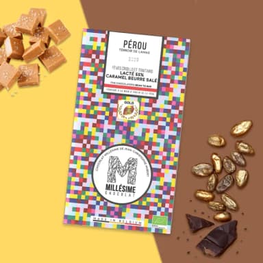 【Millesime】秘魯55%牛奶巧克力-焦糖奶油