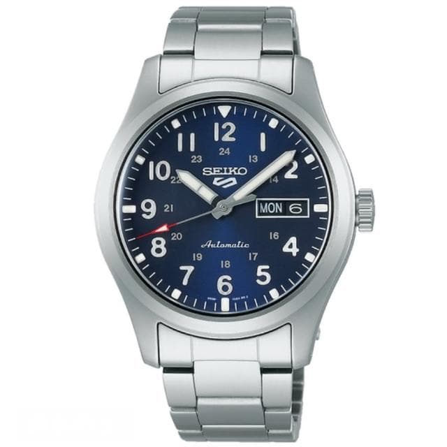 【SEIKO 精工】5 Sports系列 Lineup 復古軍風 機械腕錶 母親節 禮物 推薦(二款可選)