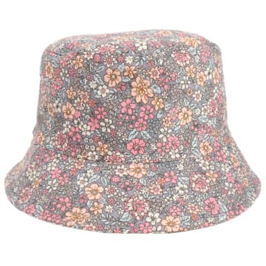 【米蘭精品】現貨+預購 漁夫帽遮陽帽(花朵印花雙面戴盆帽女帽子情人節生日聖誕節交換禮物6色74cq5)