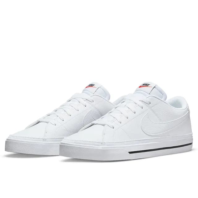 【NIKE 耐吉】運動鞋 男鞋 休閒鞋 皮革 COURT LEGACY NN 白 DH3162-101