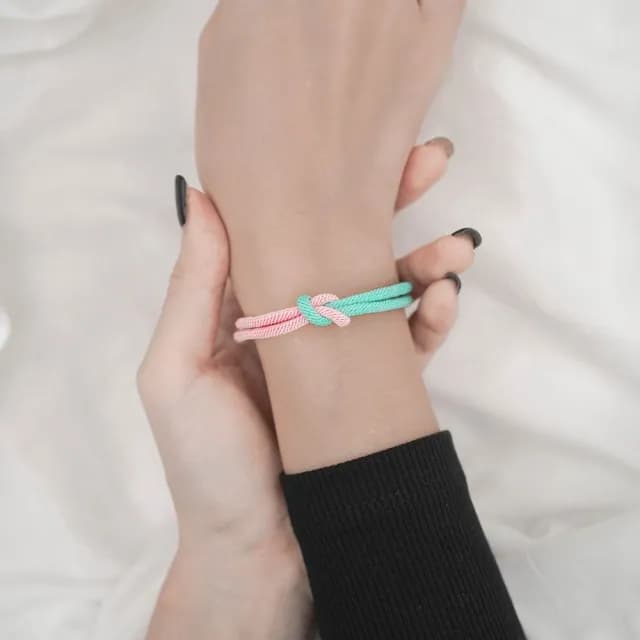 【Porabella】開運手繩 拼接色撞色手鍊 好運轉運紅色手繩 幸運姻緣 好人緣紅繩手鍊 Bracelets