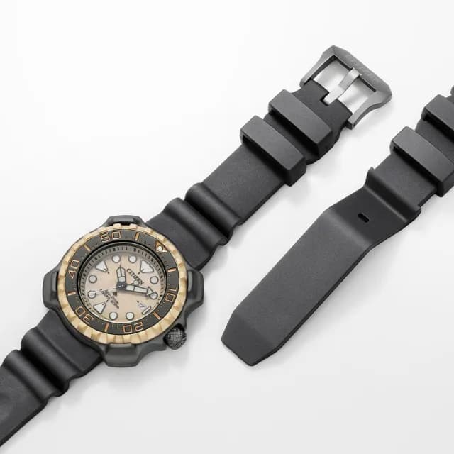 【CITIZEN 星辰】PROMASTER  鈦 1982年復刻版 光動能潛水男錶 禮物 推薦(BN0226-10P)