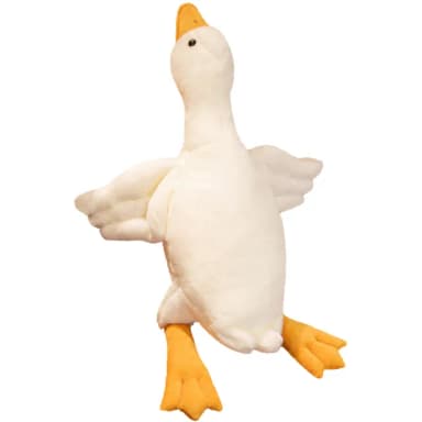 【聖誕交換禮物】創意仿真動物大白鵝抱枕90cm