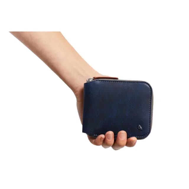 【Bellroy】Zip 拉鍊皮夾 短夾 零錢包 卡片收納包 RFID防盜 禮物 送禮 推薦(深海藍)