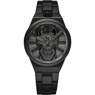 【BOMBERG】Bolt-68 NEO系列 十週年紀念骷髏機械錶-消光黑 送禮 禮物 推薦(BF43APBA.08-2.12)