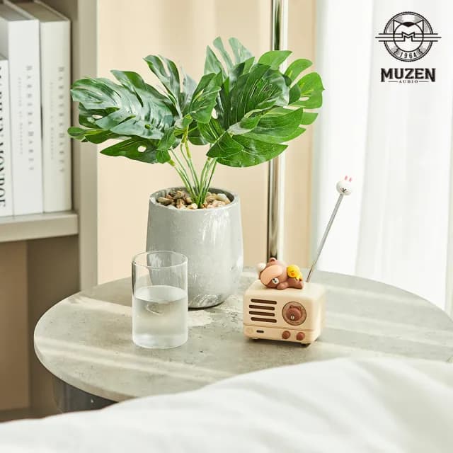 【MUZEN】LINE 聯名版天線 配件組(獨家超萌BROWN熊大 SALLY莎莉 本賣場為單配件不含音響)