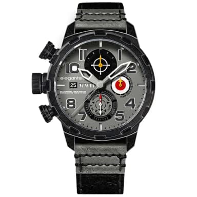 【elegantsis 愛樂時】二戰日本 JF48WWII 收藏家手錶 禮物 送禮 推薦(ELJF48QS-6B05LC)