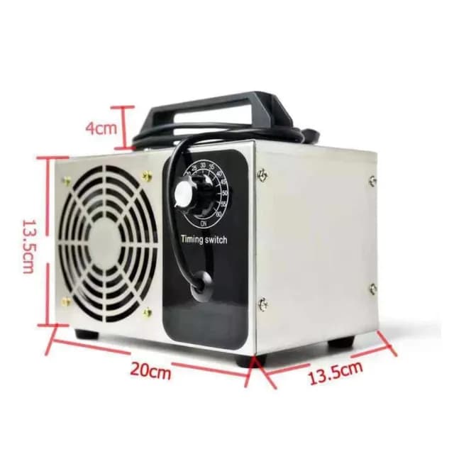 【SongSh】臭氧機淨化器臭氧生發器消毒殺菌除甲醛空氣淨化器不鏽鋼材質20g(臭氧機/淨化器/空氣淨化)