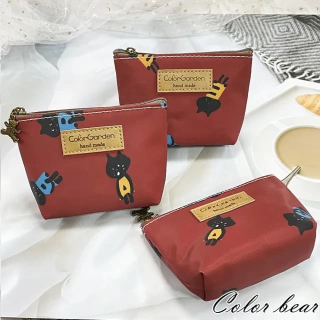 【卡樂熊】雙11 貓咪樂園造型零錢包(零錢包/收納包)