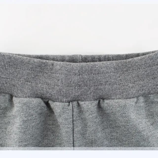 【橘魔法】雙滾邊縮口運動褲(男童 長褲 棉褲 縮口褲 褲子 童裝 兒童)