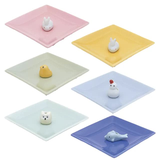 【日本香堂 Nippon Kodo】香皿＆香立 日本陶瓷(香座 香盤 香插 香器 臥香 線香 沈香 檀香 香氛 薰香 擴香)