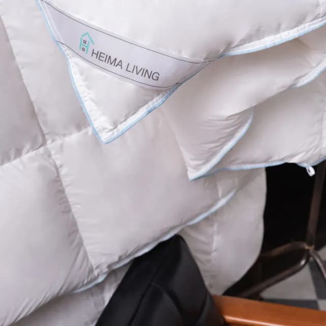 【HEIMA LIVING】抗菌防蟎可水洗羽絨被-單人(100%水鳥羽絨毛)