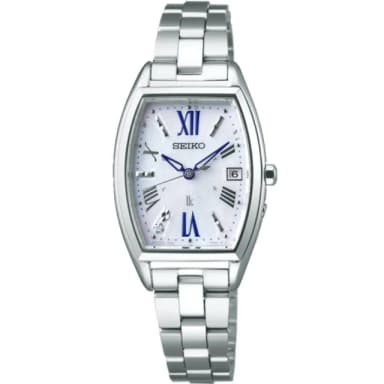 【SEIKO 精工】LUKIA 太陽能 慾望巴黎電波錶 女錶 指針錶 手錶 禮物 畢業(1B32-0AA0W/SSVW165J)