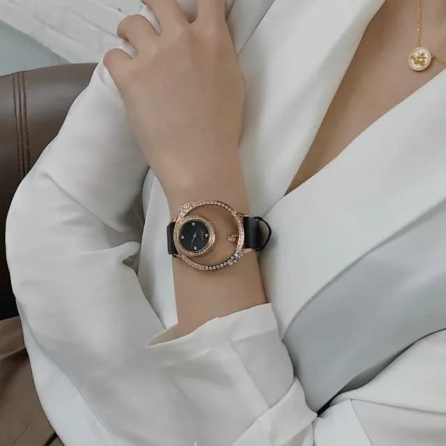 【Galtiscopio 迦堤】COURONNE 天使之眼II系列 時尚腕錶 / 40mm 畢業禮物 送禮 推薦(CO2RGBS001JBLS)