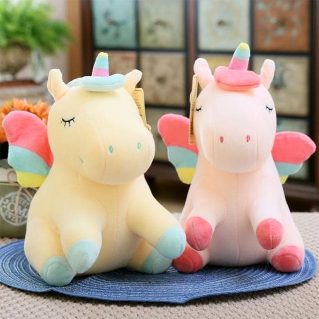 【璞澤家居】夢幻 獨角獸 甜美 絨毛娃娃 抱枕 沙發佈置 兒童房裝飾 禮物 療癒動物(高55cm)