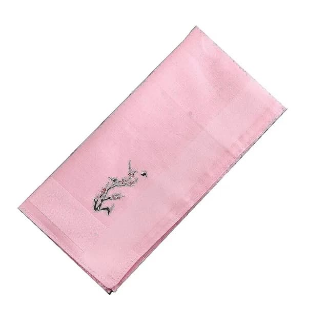 【巴黎精品】現貨+預購 手帕禮盒純棉方巾 單入(復古花鳥印花清新母親節生日禮物女配件11款p1ae8)