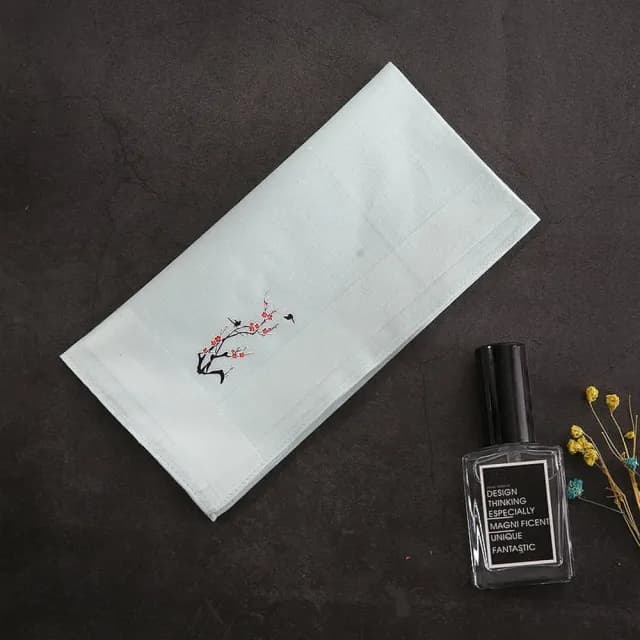 【巴黎精品】現貨+預購 手帕禮盒純棉方巾 單入(復古花鳥印花清新母親節生日禮物女配件11款p1ae8)