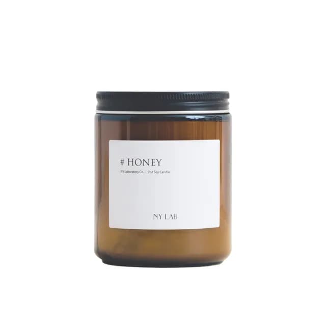 【NY LAB 紐約實驗室】NY LAB 手工香氛蠟燭 Honey 薄霧蜂蜜 7oz