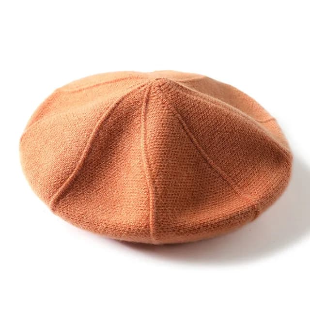 【米蘭精品】現貨+預購 100%針織帽羊毛帽(畫家帽防寒保暖女配件情人節生日聖誕節交換禮物14色74dm19)