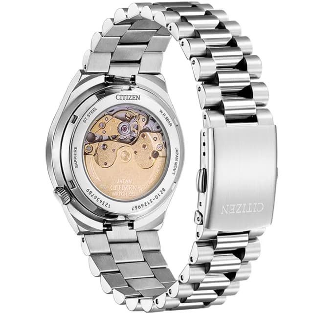 【CITIZEN 星辰】Mechanical系列  經典 漸層藍機械錶 男錶 手錶 禮物 推薦(NJ0151-88X/40mm)