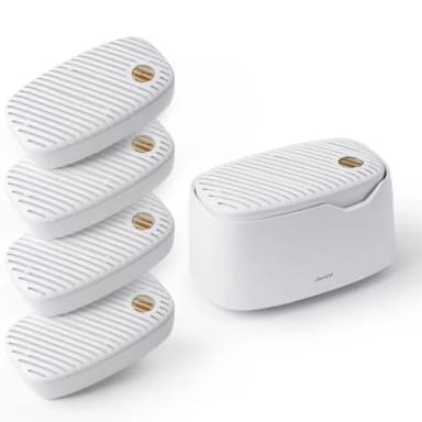 【JWAY】綠能無線除濕器2小時極速還原-1組+4除濕盒 JY-DH322-5(小型迷你除濕機 除濕袋 除濕劑 母親節禮物)