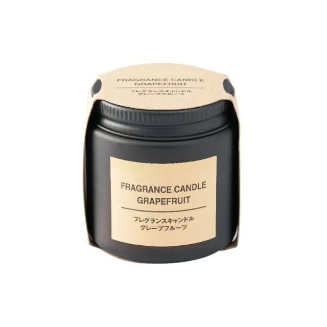【MUJI 無印良品】芬香蠟燭.葡萄柚香味/85g