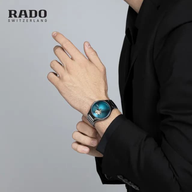 【Rado 雷達表】TruTrue Secret 秘境探索陶瓷機械腕錶R02送禮推薦(R27108322)