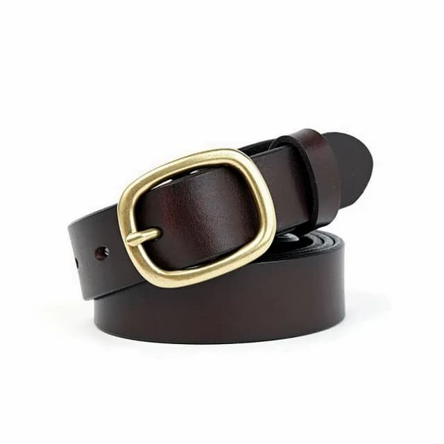 【巴黎精品】父親節禮物 100%真皮皮帶男牛皮腰帶商務皮帶手工皮帶休閒男襯衫牛仔褲西裝褲(造型復古p1bh7)