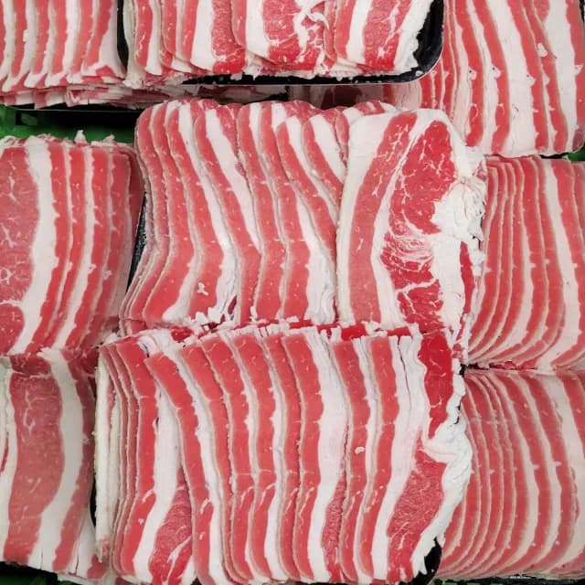 【好神】超值火烤牛胸腹肉5kg組(1000g/包/中秋烤肉/火鍋/燒烤)