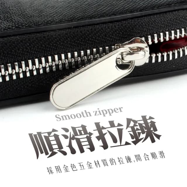 【歐美氣質】父親節禮物 十字紋多層防刮零錢包(簡約 短夾 皮夾 票卡夾 拉鍊包 證件套 男用皮夾