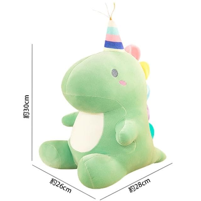 【TDL】Q版恐龍絨毛娃娃玩偶抱枕30公分 45-00276(生日禮物 聖誕節)